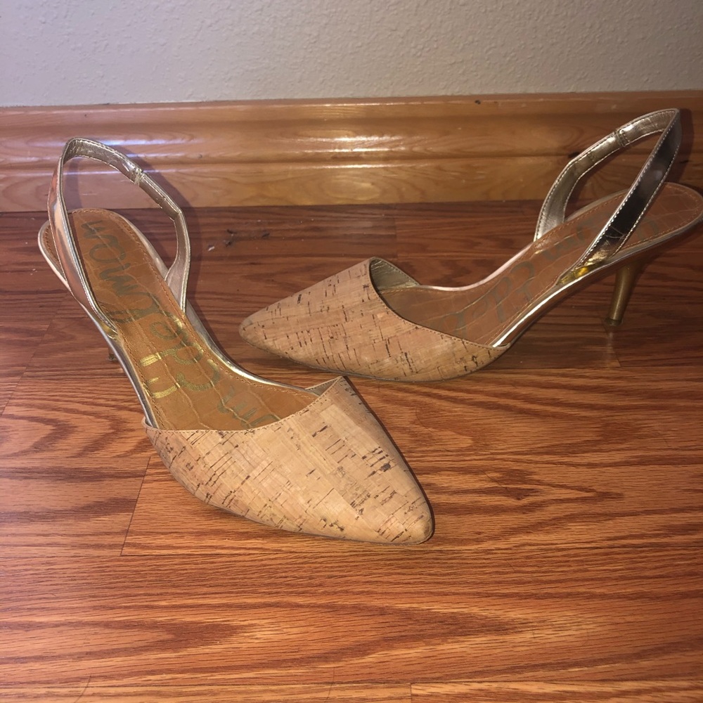 Cork heels